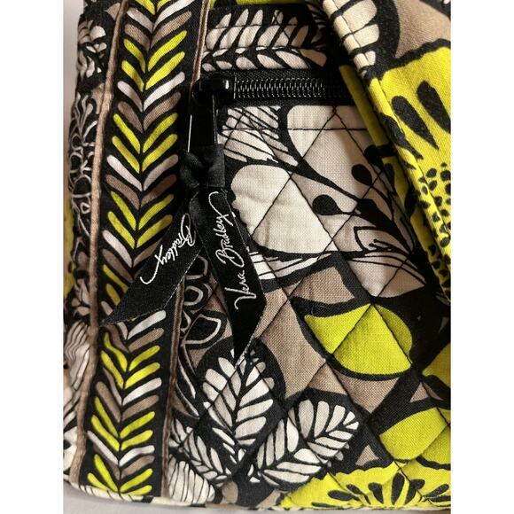 Vera Bradley Mailbag inCitron Print crossbody purse shoulder 12467 Boho - Picture 4 of 7